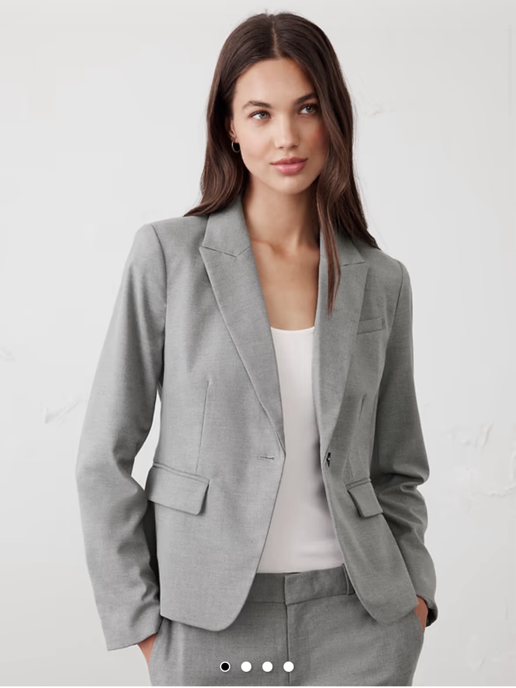 Banana Republic Factory Stretch Twill Classic Blazer